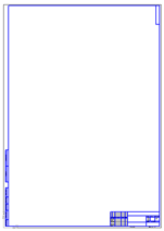 вертикальный шаблон для чертежа формата А1 в Компасе с рамками